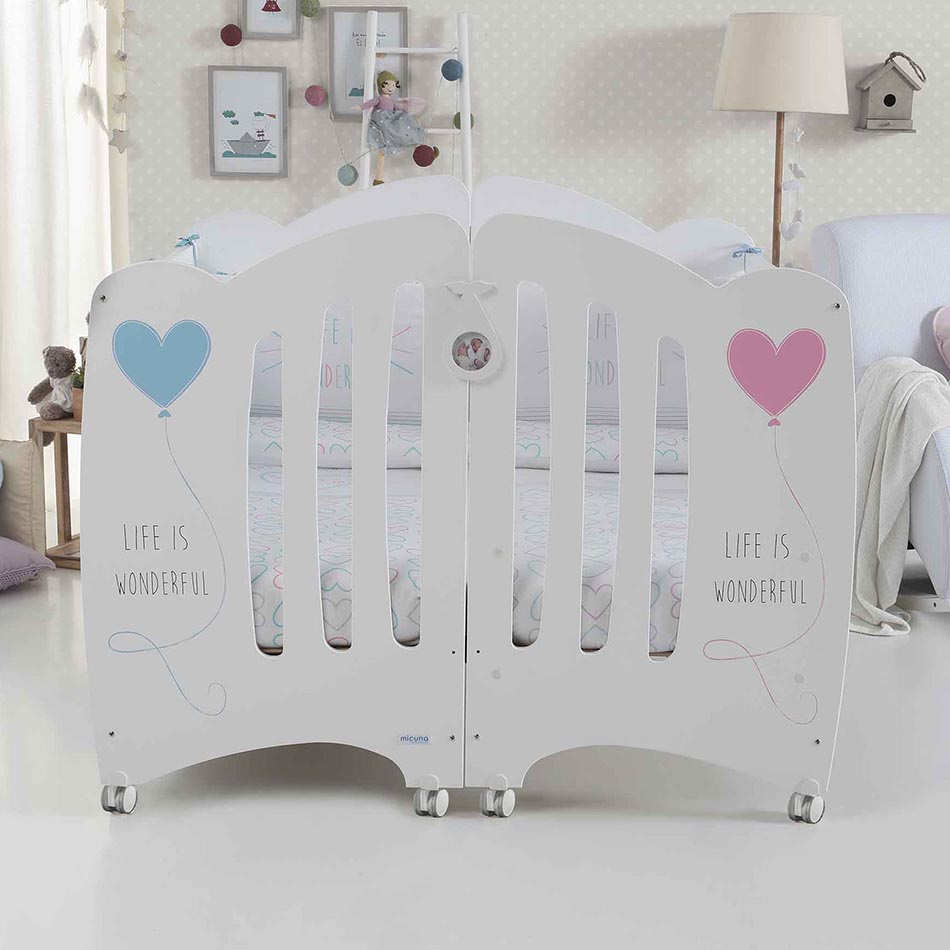 Kit jumeaux pour lit bébé MICUNA : Comparateur, Avis, Prix